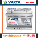 Varta N70 70Ah EFB Start Stop Akü