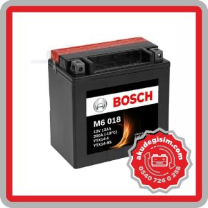 Bosch FA106 - M6018 12Ah | YTX14-4 | YTX14-BS - AGM - Mercedes Yedek Aküsü