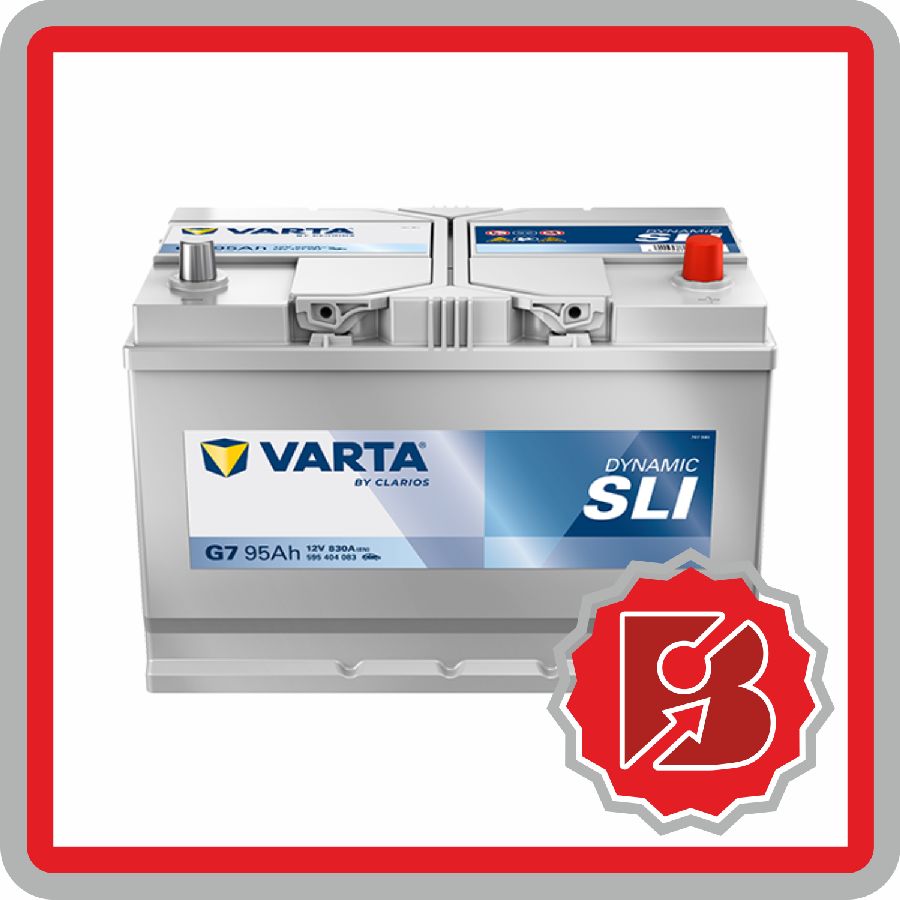 Varta 95 Ah Yüksek Tip Asya Kutup G7