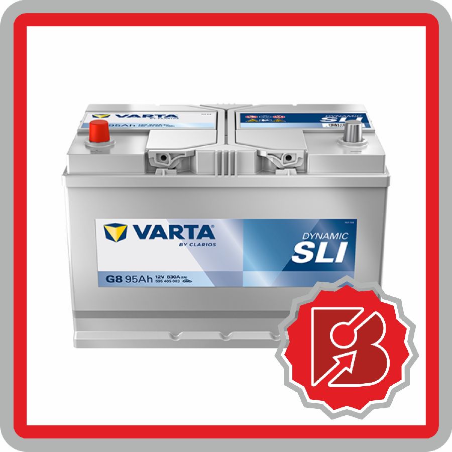 Varta 95 Ah Yüksek Tip Asya Kutup Ters G8