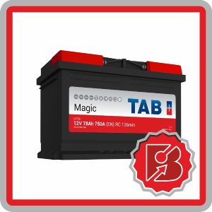 TAB Akü 78AH Özel Marş Aküsü
